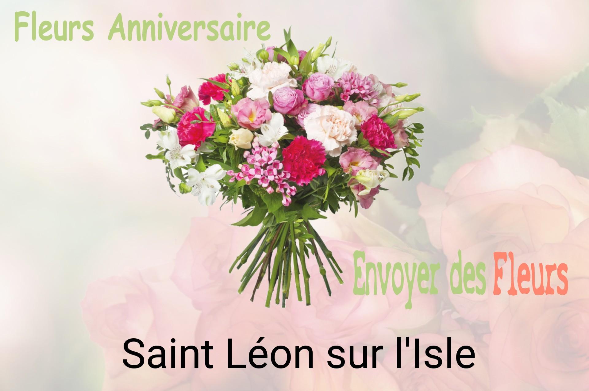 Bouquet de fleurs d’anniversaire livré à Saint-Léon-sur-l'Isle