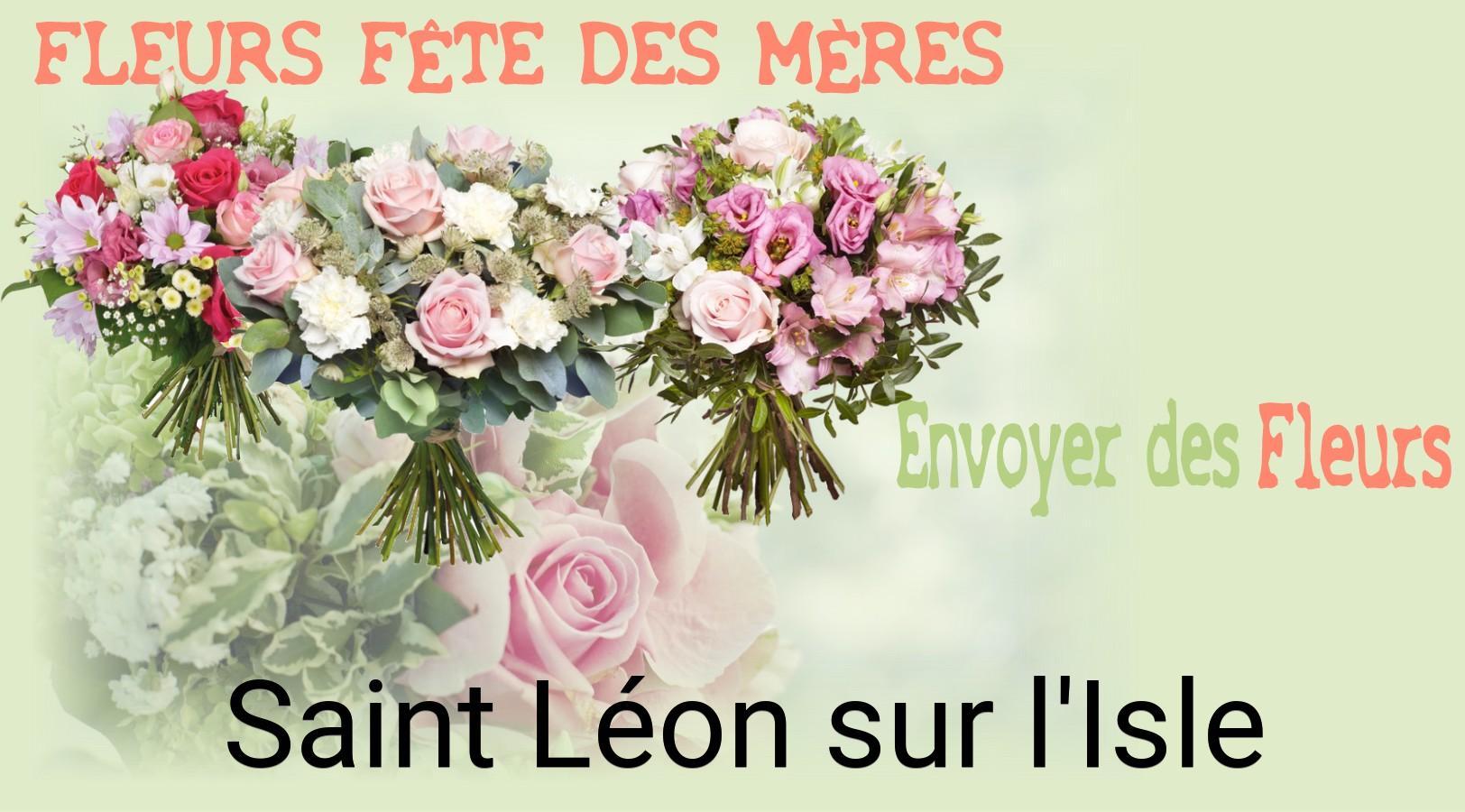 Bouquet de Fête des Mères livré à Saint-Léon-sur-l'Isle